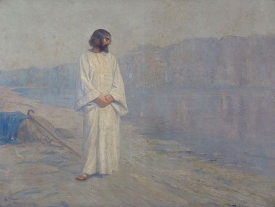 Christ near Golgotha by Antonio Parreiras